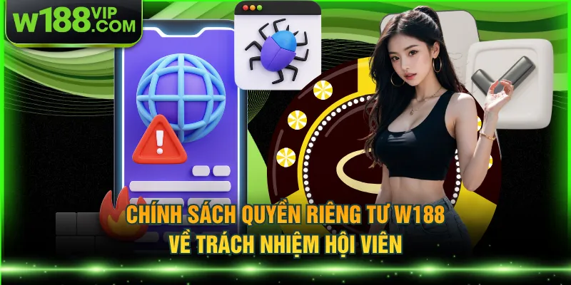 Chính sách quyền riêng tư W188 về trách nhiệm hội viên